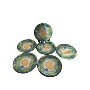 Vintage Bob Mackie small plates